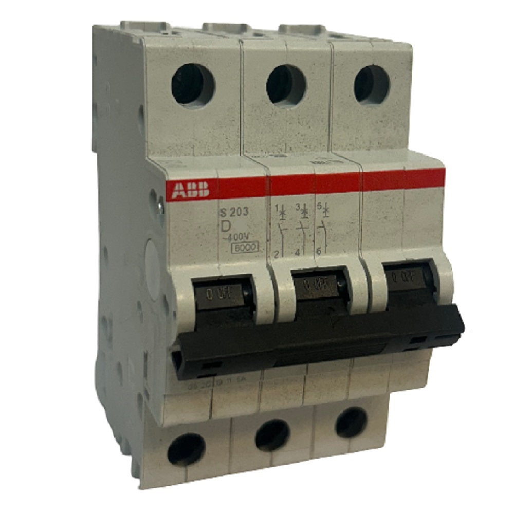 MCB 3 Phase 32A 6kA