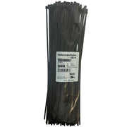 Cable Tie UV Stabilised 390mm x 4.6mm Black (111-05710) - 100 Pack