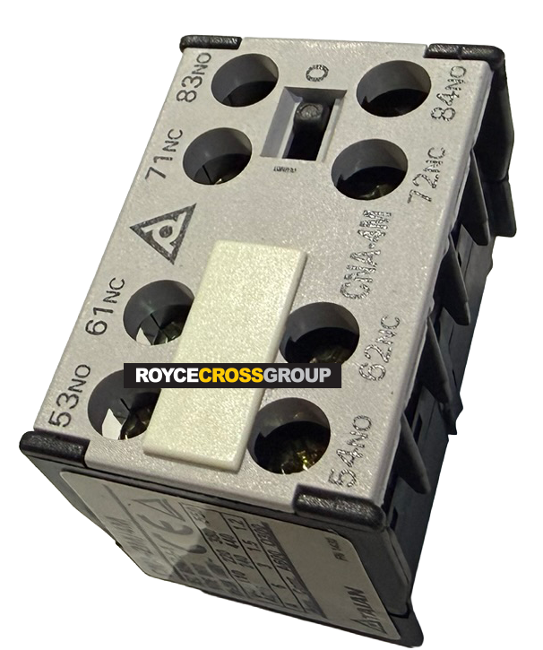 Teco aux block with 2x NO & 2x NC contacts - suit CU11-90