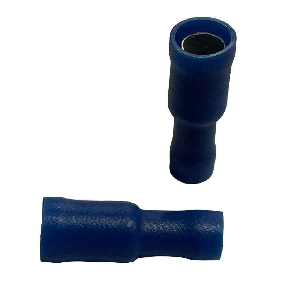 Blue female bullet 5mm - 100 pack