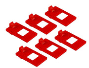 Small pack of lockout cleats - six pack