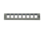 8 Port Unloaded Recessed Panel Suit Clipsal 30 Series mech