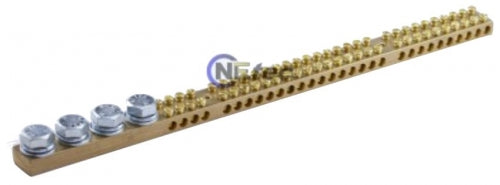 165-amp 48-way 16mm tunnels neutral bar 4 x M10 studs