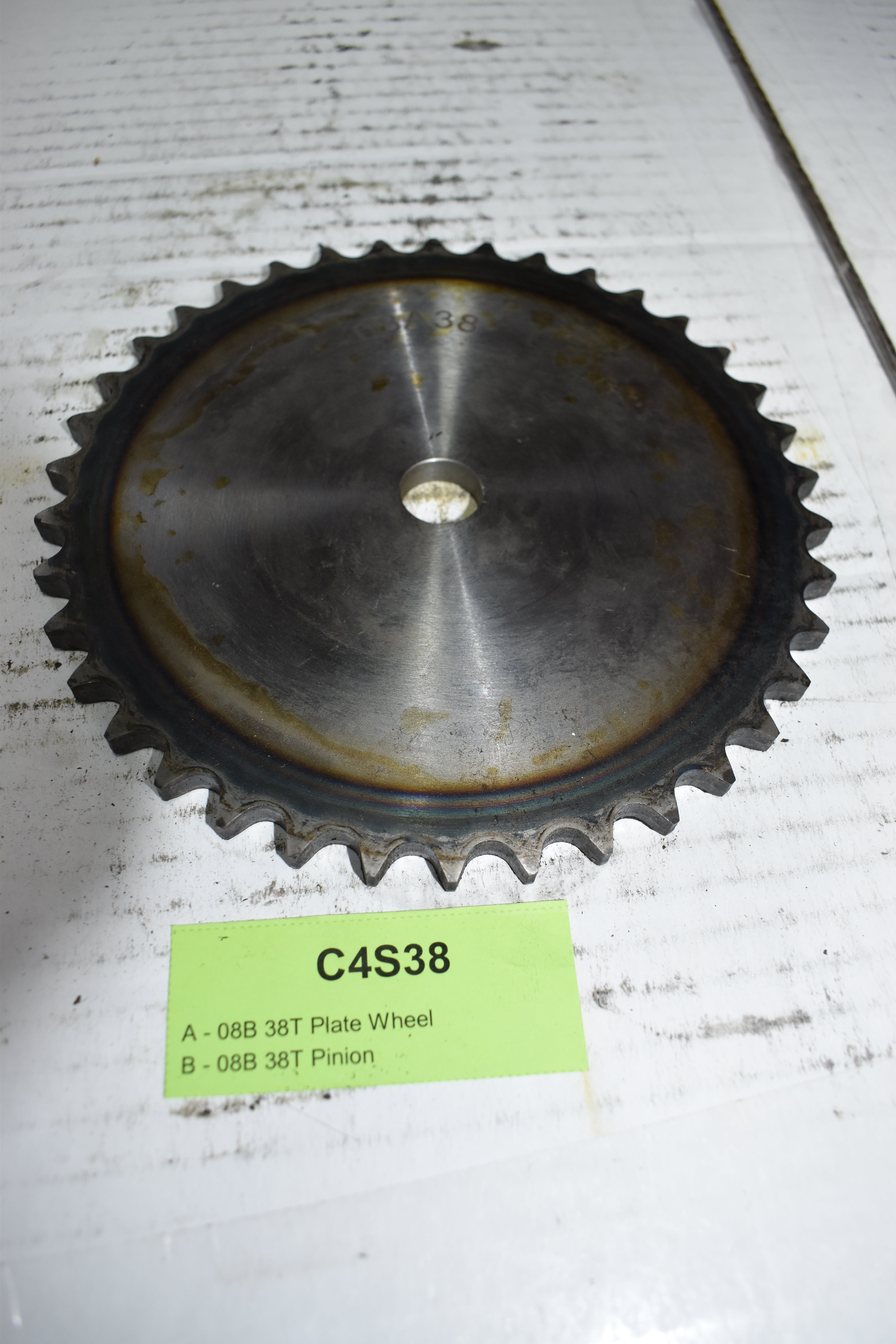 38T 08B Plate Wheel