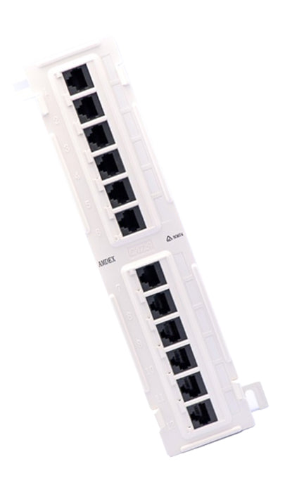 Cat5E 8 Port Unloaded Resecced Patch Panel Suit