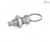 Indexing Plunger GN 717-6-M10-AK-NI