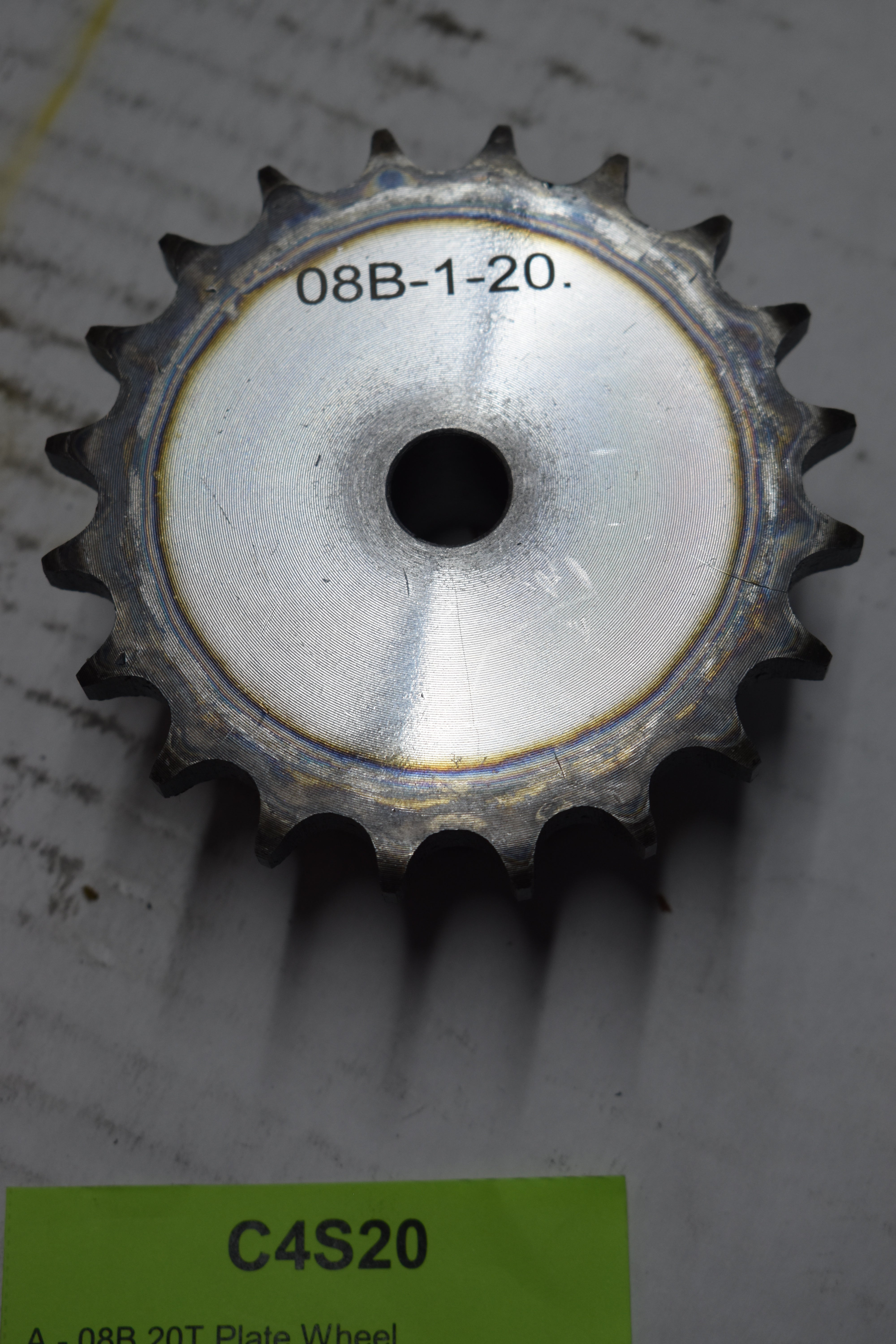 20T 08B Plate Wheel