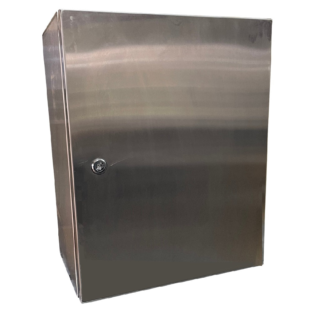 RCG Stainless Steel Enclosure 316 Grade IP66 300 x 300 x 250mm - Wall Mounting