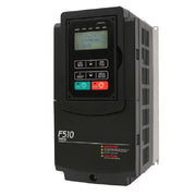 Teco F510 IP00 Fan & Pump VSD, 90kW 380-480V 3ph 165A, Frame 6, LCD Keypad, O/L 120%/60sec,2 sets of PID Control, 2 Analog Output, Simple PLC Function, Dynamic Braking, Control Modes: V/F, SLV, SV, PMSLV with Space Vector PMW mode