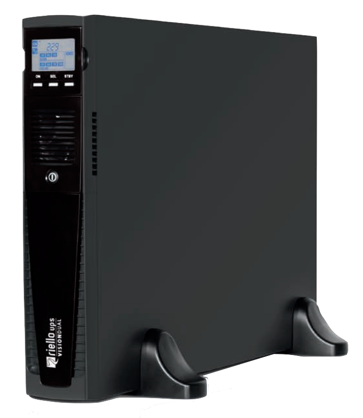 Vision Dual 2200VA UPS - Tower/2RU Rack -  8 IEC 320 C13 +1xC19 (RI-RMK Rack Mount Kit Sold Separately)