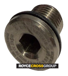 Nickel-plated stopping plug [Ex] - M16, dome head