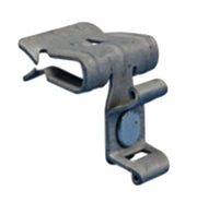 Cable tie holder with flange clip - 2-3mm