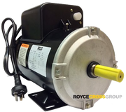 RCG B56 0.37kW 4P TEFC B3 foot mnt CSCR 240v steel 5/8 shaft Motor c/w 1m Lead