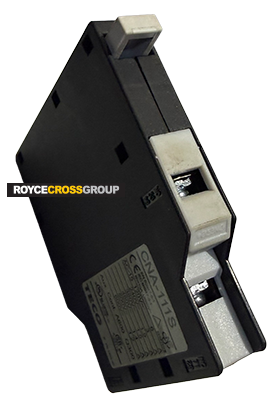 Teco auxiliary block with 1x NO & 1x NC contacts, side mount