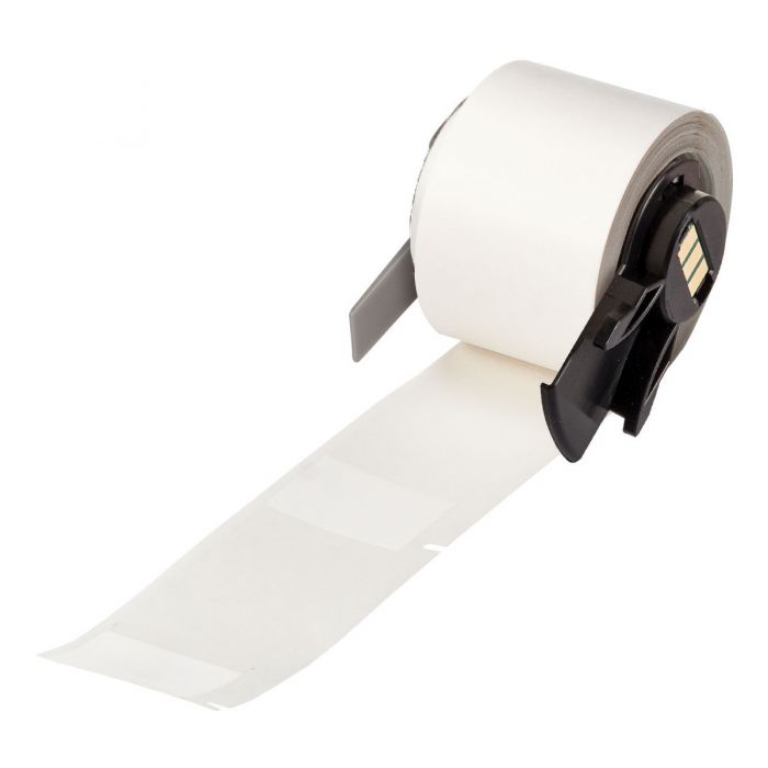 M6-21-642 Self Laminating Self Extinguishing Labels W25.4mm x H63.5mm (19.05mm) M6/M7 B-642 White Roll of 100 (Replaces 18636 PTL-21-642)