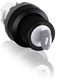 ABB Key Selector Switch 2 Position With Short Handle, Black, BC Position, Maintained, Key Removble In B Position Only, 1SFA611281R1001