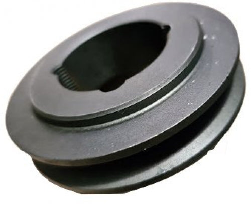 112mm PCD x 1 SPA cast iron pulley - suits 1610 bush