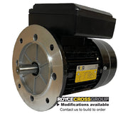 RCG Alloy ML80 0.55kW 4P TEFC B5 Flange Mount 1 Phase 240V IP55 CSCR Electric Motor 19mm Shaft - ML801-4 (B5)
