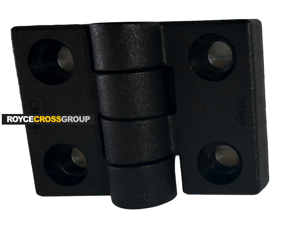 CFH hinge - 69.5mm wide x 50mm high, recessed M8 bolt holes, 45.5mm wide x 30mm high hole centre #CFH.50 CH-8