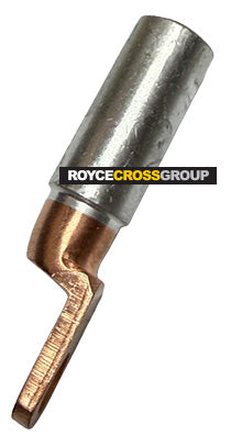 Narrow palm lug bi-metal - 50mm² cable / M10 stud