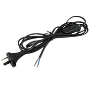 2.9m lead with inline switch - 2 wire