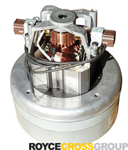 Vacuum motor 119655-00 145mm diameter two-stage flow-through vacuum motor 240V