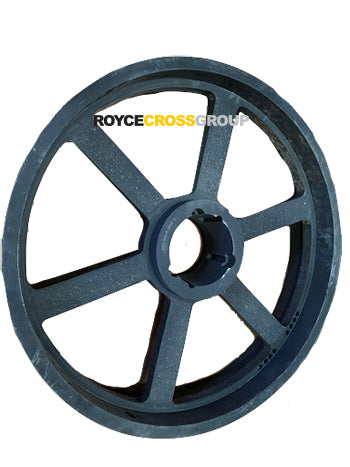 800mm x 8 SPB cast iron pulley suits 4545 bush