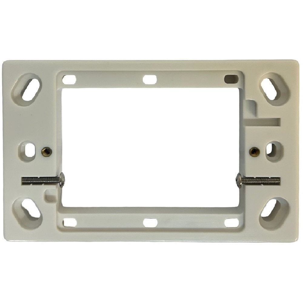 13mm Surface Mounting Block White