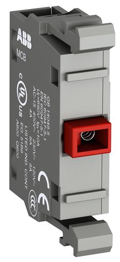 ABB Contact Block, 1x N/C Contact, 1SFA611610R1010