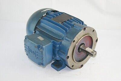 WEG W21 Alloy D90L 1.5kW 4P TEFC F B34 Foot & B14A Flange Mount 415/3/50 IP55 Electric Motor 24mm Shaft - MSHE