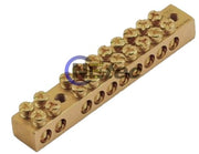 Two and eight-way numbered 100-amp earth bar 2x16mm