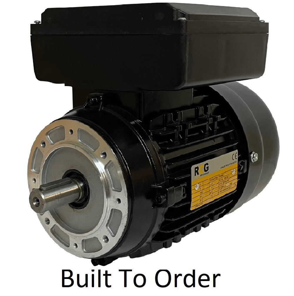 RCG Alloy ML63 0.18kW 4P TEFC B14A flange mount 1 phase 240V IP55 CSCR electric motor 11mm shaft - ML632-4 (B14A)