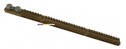 165-amp neutral/earth bar - 2 x M8 studs, 36-way
