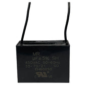 Run Capacitor 8uF 450V Rectangular With Leads