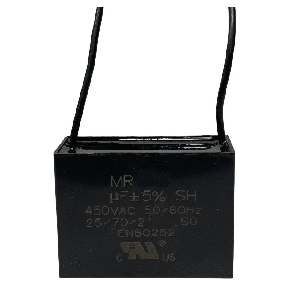 Run Capacitor 5uF 450V Rectangular With Leads