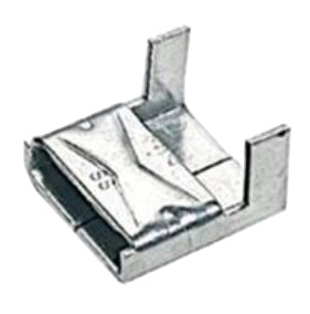 Wing-type buckle (SS304) suits 12mm banding - 100 pack
