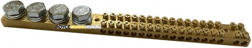 165-amp 18-way 16mm tunnels neutral bar 4xM10 studs
