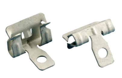 Hammer on flange clip 3mm side mount - 100 pack