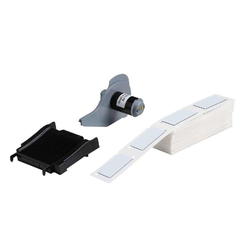 M71EP-173-593 Raised Panel Foam Backed Labels H50.80mm x W25.4mm BMP71 B-593 White Roll of 100 (Discontinued) (Replacement 174696)