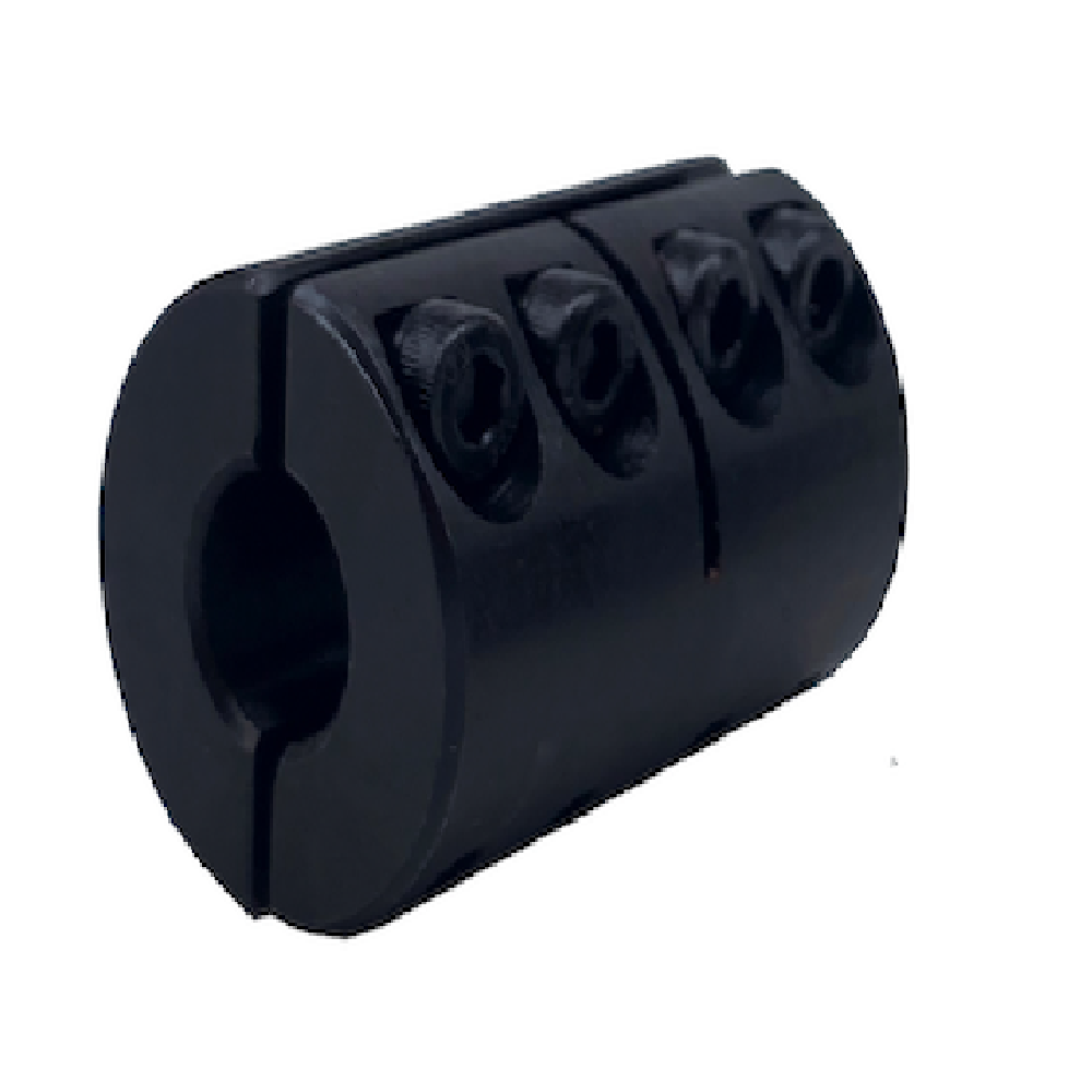 MSPX25-25F Rigid Coupling Steel with Black Oxide 2 Piece Split