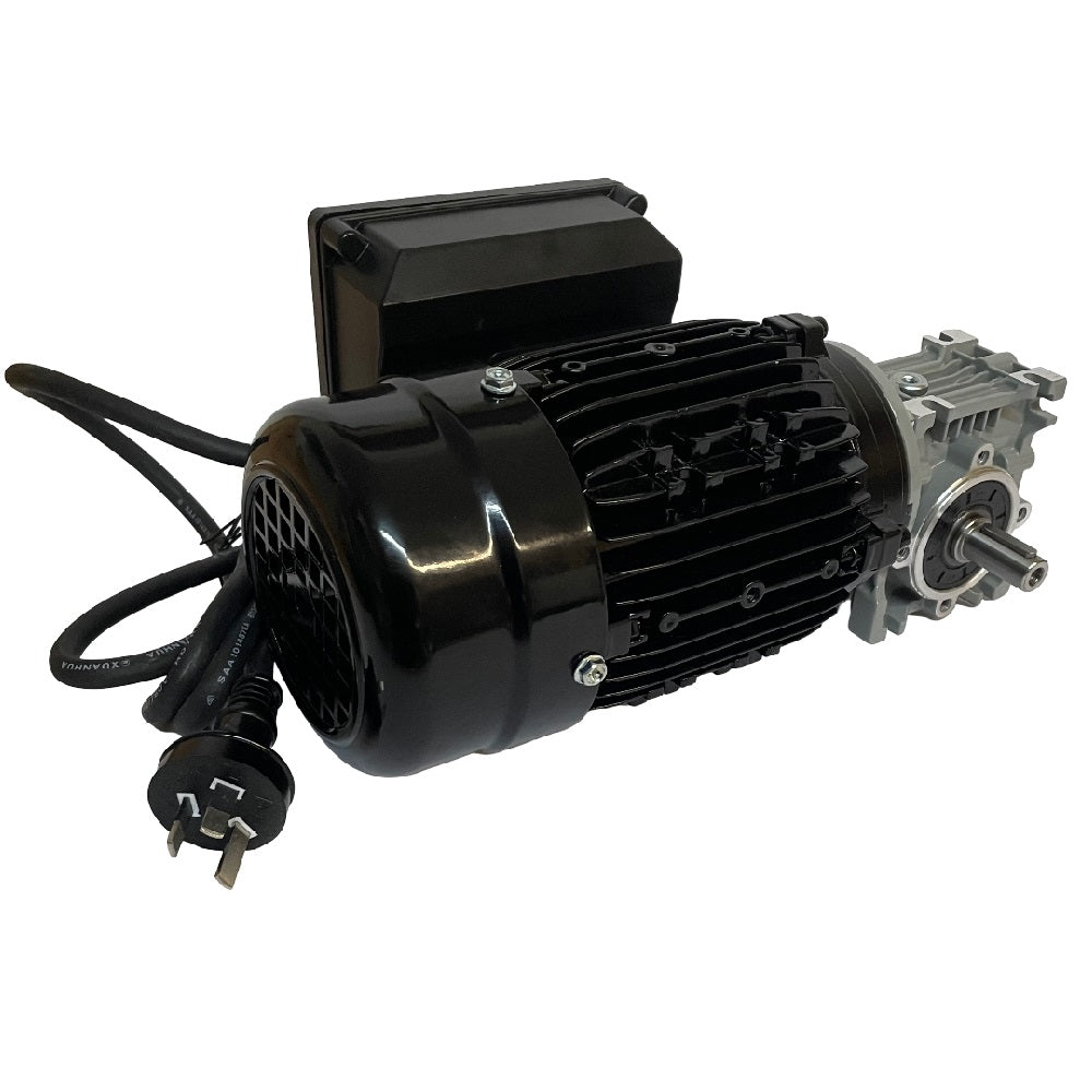Spit Motor 0.18kW Geared Motor, 14RPM, 14mm Output Shaft, Comes With 2m Lead