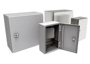Two-panel IP-rated small wall enclosure