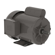 WEG B56 0.55kW 4P TEFC B3 Foot Mount CSCR 240V Steel 5/8" Shaft c/w lead and on/off switch