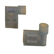 Female Flag 6.3mm Blue - 100 pack