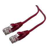 2m Cat5E Crossover Patch Lead - Red