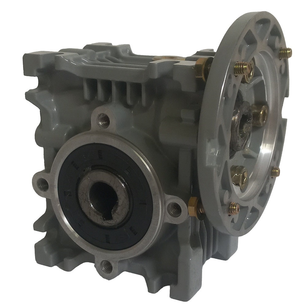 RCG030 Wormbox Ratio 40/1, 11mm Input With D63 B14A Input Flange, 14mm Hollow Output