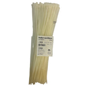 Cable Tie Natural 390mm x 4.6mm - White - 100 Pack