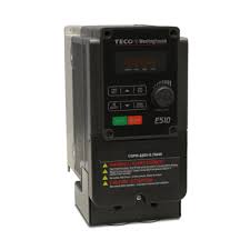 Teco E510 IP20 0.75kW 200-240V 1ph 4.5A RFI Filter, Frame 1, S/Torque 150%/3Hz(V/F), 150%/1Hz(Vector), + Power Switch, + EMI filter, Ext. h/sink, + dig display & k/pad Inc. potentiometer, PLC & PID Function Std, Lock Function: No Unauth Acc, 760/E520P7