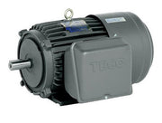 Teco Becy D132M 7.5kW 4P Single Phase 240/480V TEFC F B3 Foot Mount 240/480V Electric Motor Cast Iron With Moulded Feet 38mm Shaft