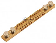 165-amp neutral/earth bar 12-pole - 4 x M8 studs